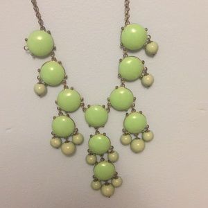 Sea Foam Green Bubble Necklace